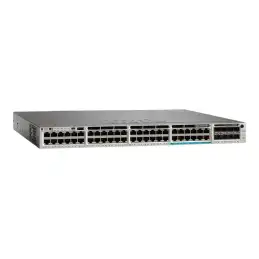 Cisco Catalyst 3850-48U-L - Commutateur - C3 - Géré - 48 x 10 - 100 - 1000 (UPOE) - de bureau, M... (WS-C385012X48UL-RF)_1